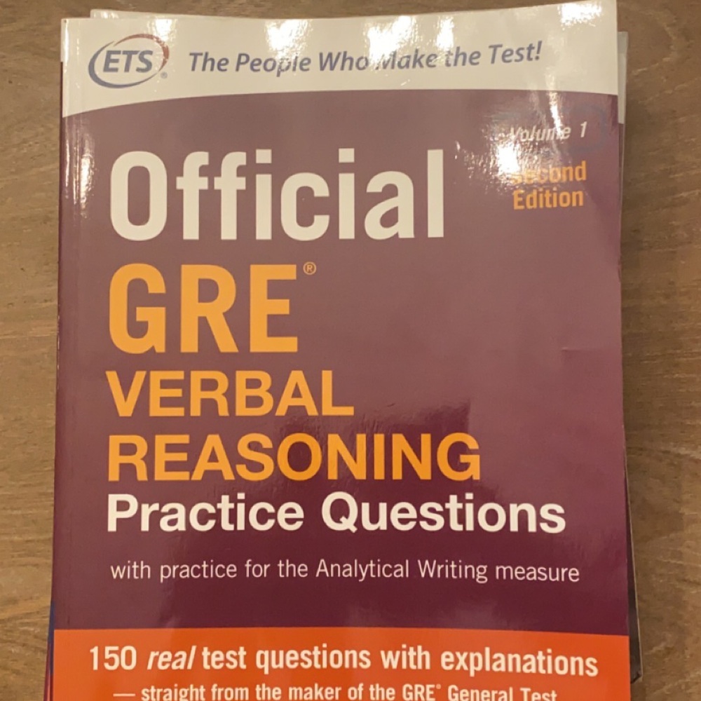 GRE study books - Picture 2 of 3